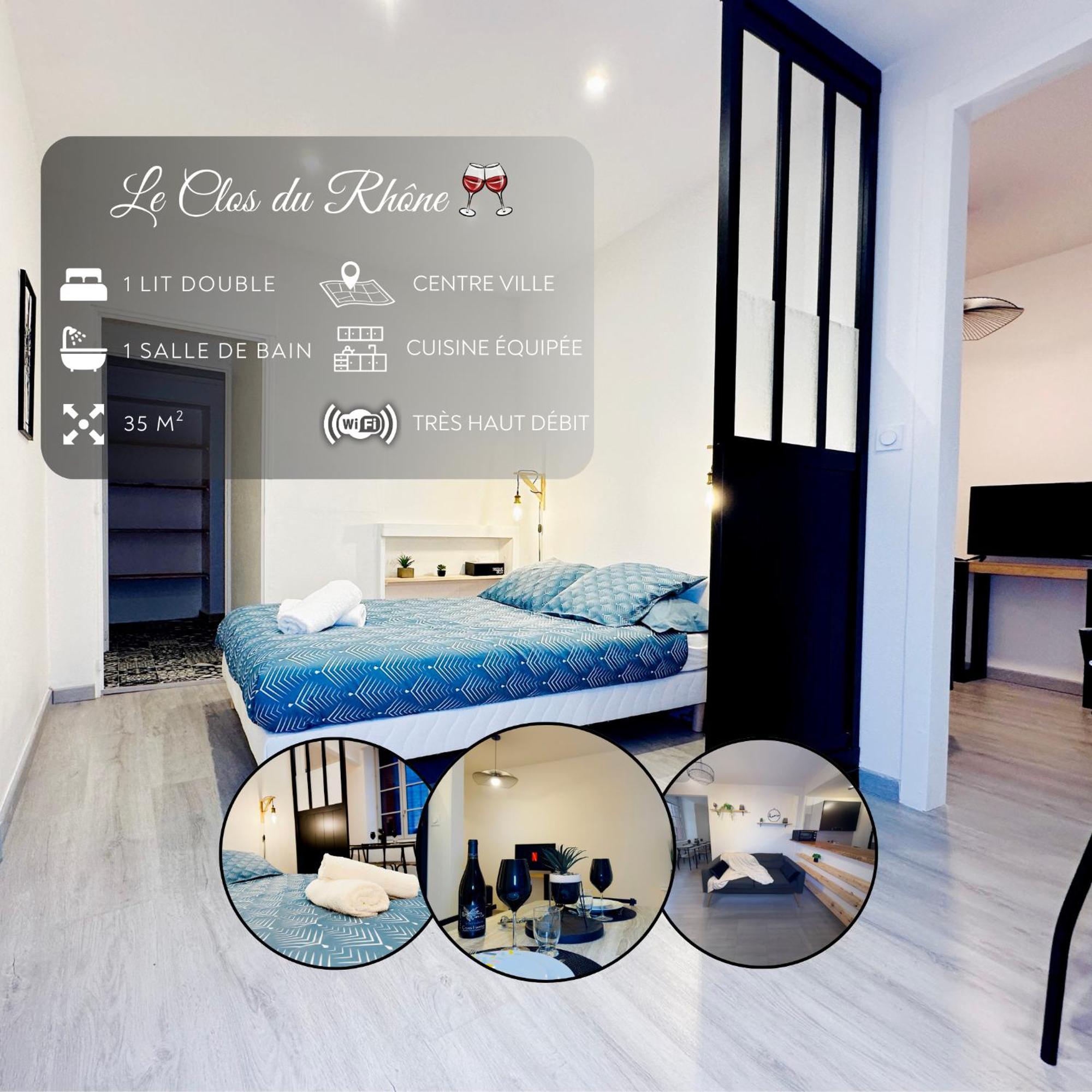 דירות טורנון-סור-רון Le Clos Du Rhone - Hypercentre - Wifi מראה חיצוני תמונה